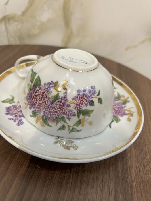 Чайная пара Сирень Дулево