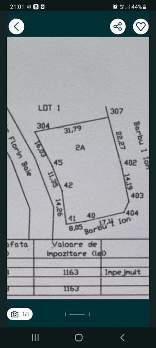 Teren de vânzare