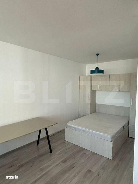 Studio 43 mp, Balcon, Nisa de Dormit, Parcul Feroviarilor, Semicentral — fotografia 3