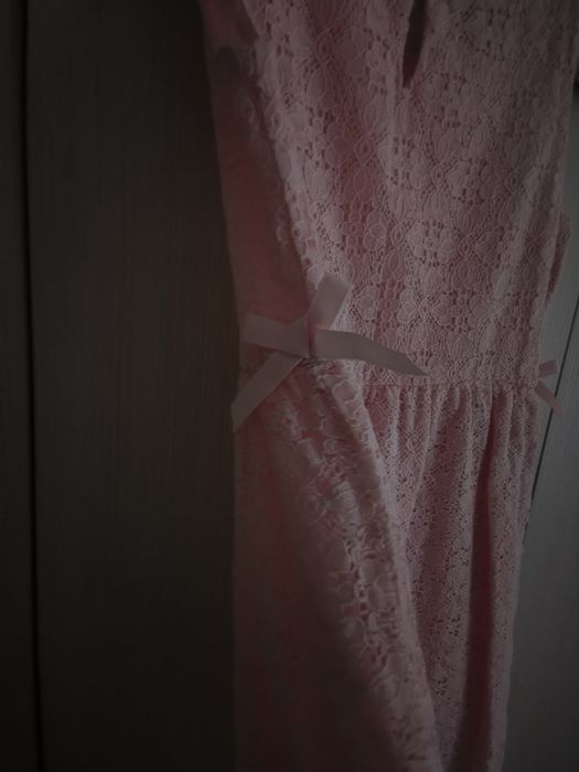 Детска розова рокля H&M