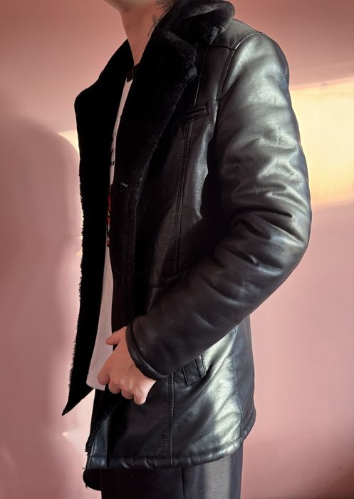 Дубленка зимняя, на парня, подростка