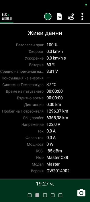 Електрическа едноколка EUC Begode Master V2