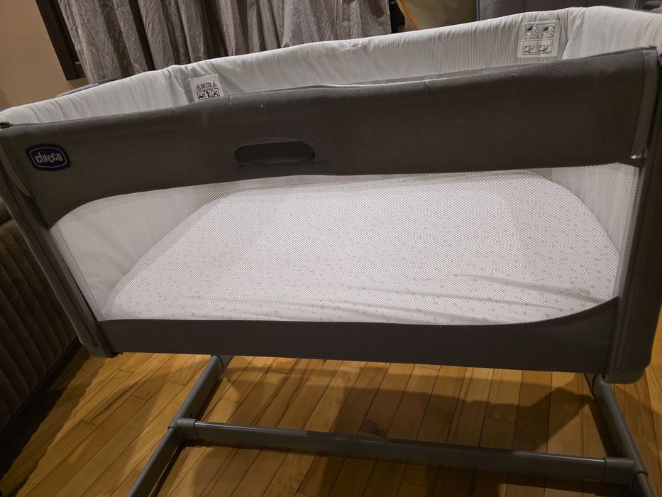 Бебешка кошара Chicco Next2Me Magic  - тъмно сива