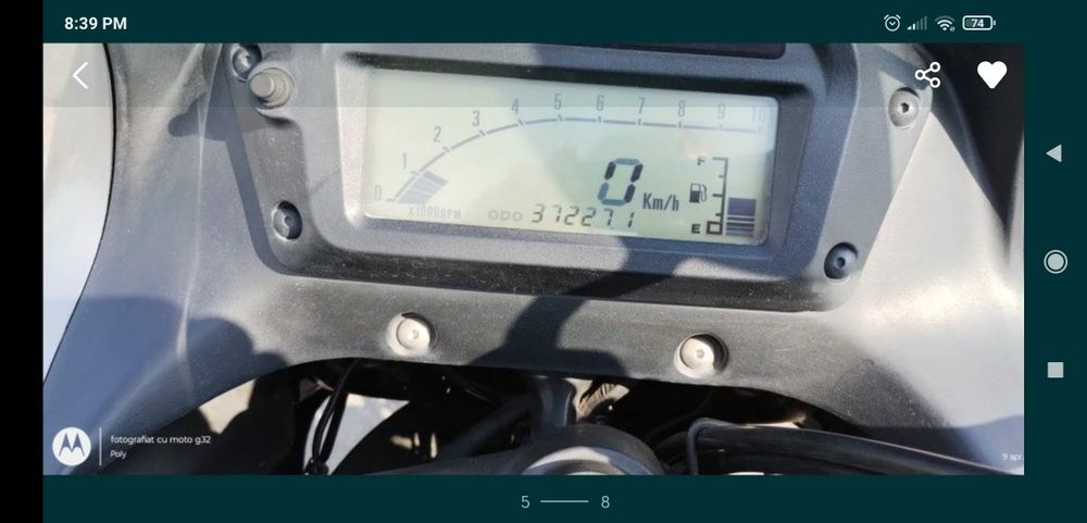 Motocicleta Suzuki Freewind XF 650