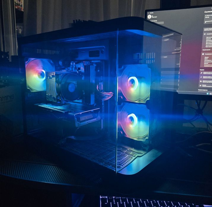 Бюджетен Гейминг Компютър i7 / RX 580 8GB / 16GB RAM / NVMe 512gb