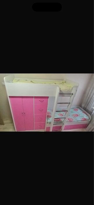 Двухярусная кровать детское