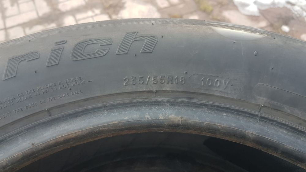 Летние шины . BF Goodrich.