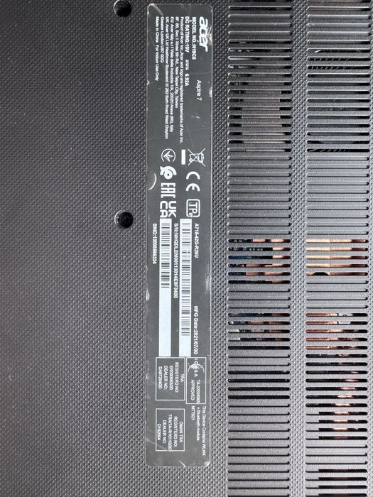 Продам Acer Aspire 7 A715-42G-R26U