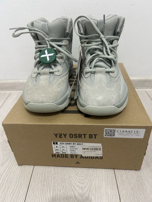 ADIDAS Yeezy Desert Boots Salt Nr.41  1/3