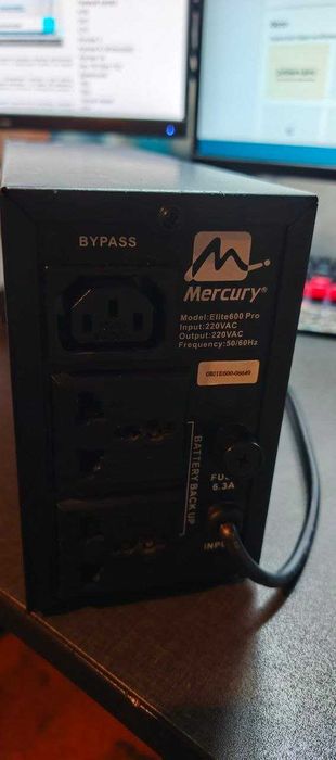 Источник бесперебойного питания UPS/Mercury Elite 600 pro 600WATT