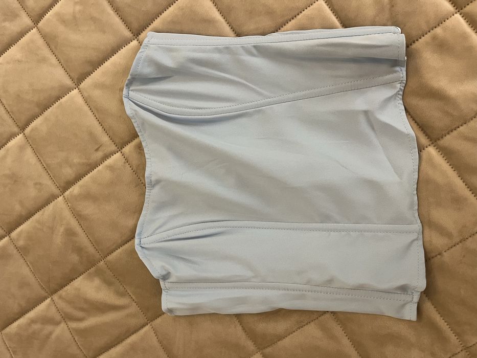 Корсет голубой размер s-m