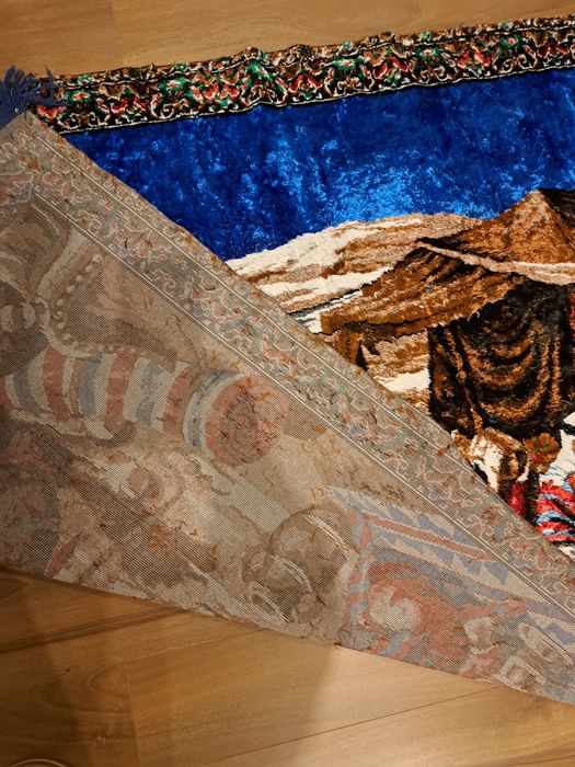 Carpeta persana Un cort beduin