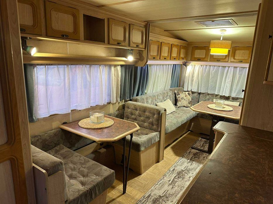 Каравана MUNSTERLAND( MLC) РЕГИСТРИРАНА, 4 спални места, климатик