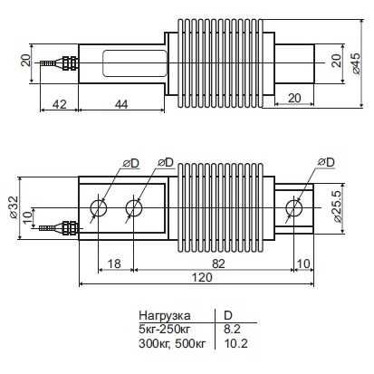 Тензодатчик Keli HSX A1t, сильфонный с узлом встройки