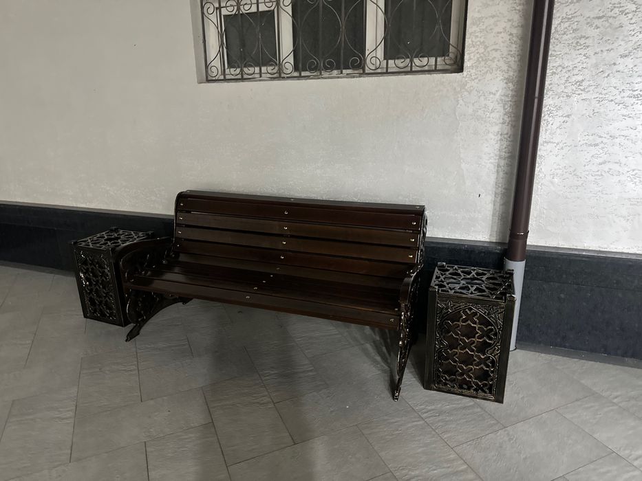 Скамейка чугунный