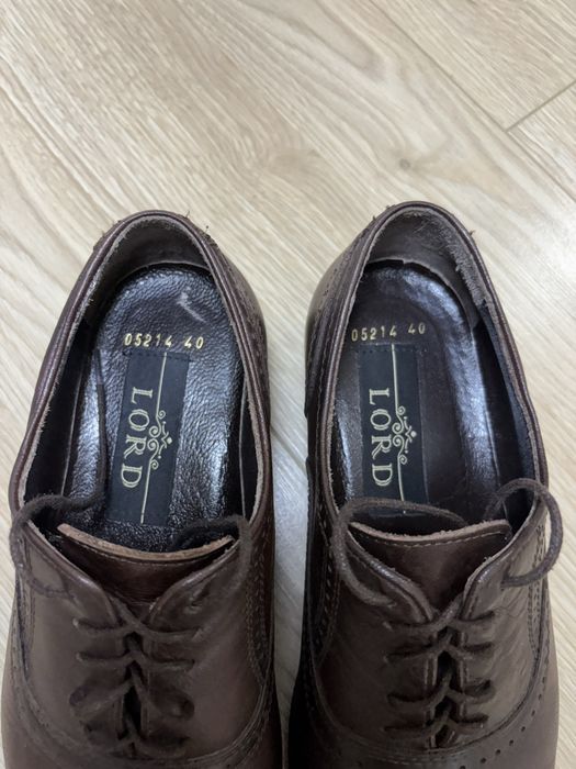 Продам туфли, кожа, 40 размер