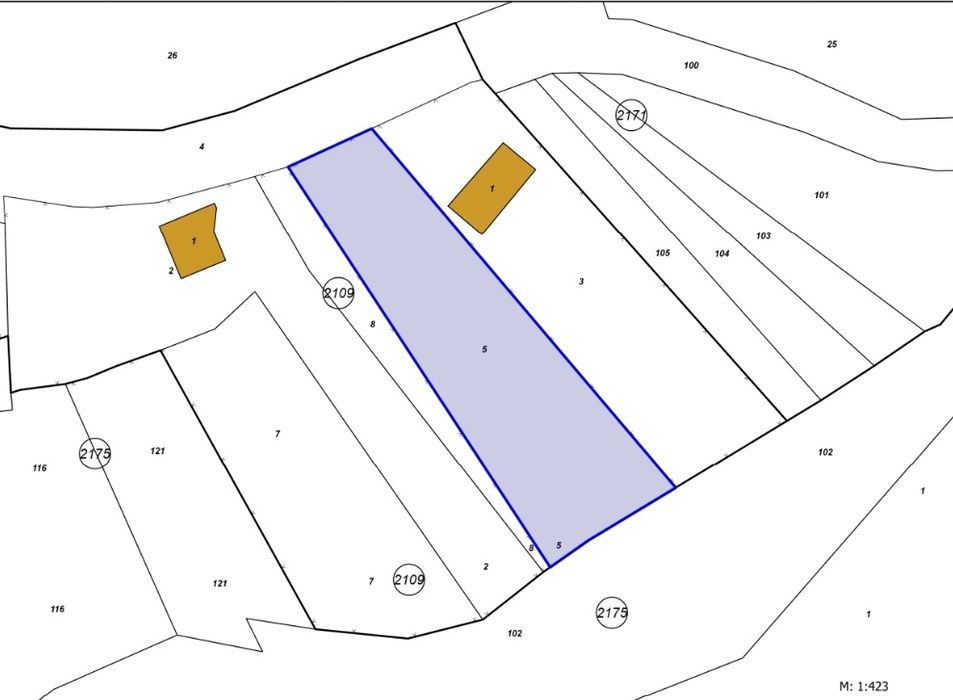 ПАРЦЕЛ с асфалтов път в Банкя