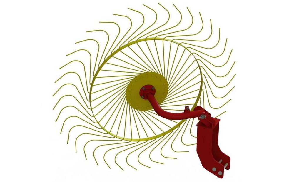 Грабли ворошилки прицепные WR8 HARVEST