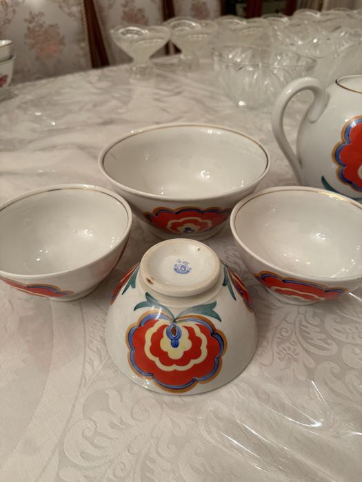 Чайник + косушки набор Песочное