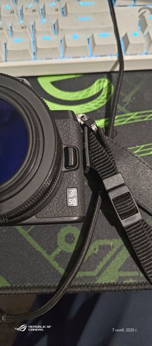 Фотоаппарат Nikon z50 + объектив