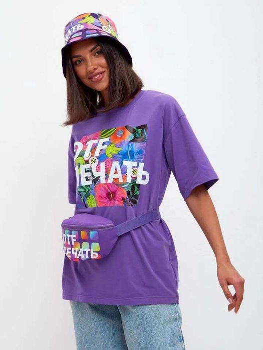 Печать принтов на одежде!