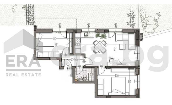 Дава се под наем Тристаен апартамент в Варна, Изгрев - 86 кв.м за 133990 € - Снимка #2