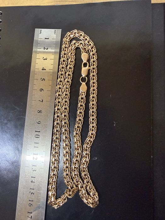 Золотая цепь мужская