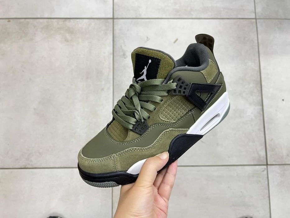 Jordan 4 retro olive