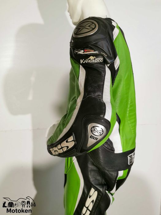 Costum moto piele IXS marimea L (scurt)