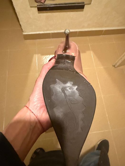 Италянски боти естесвена кожа нови 37