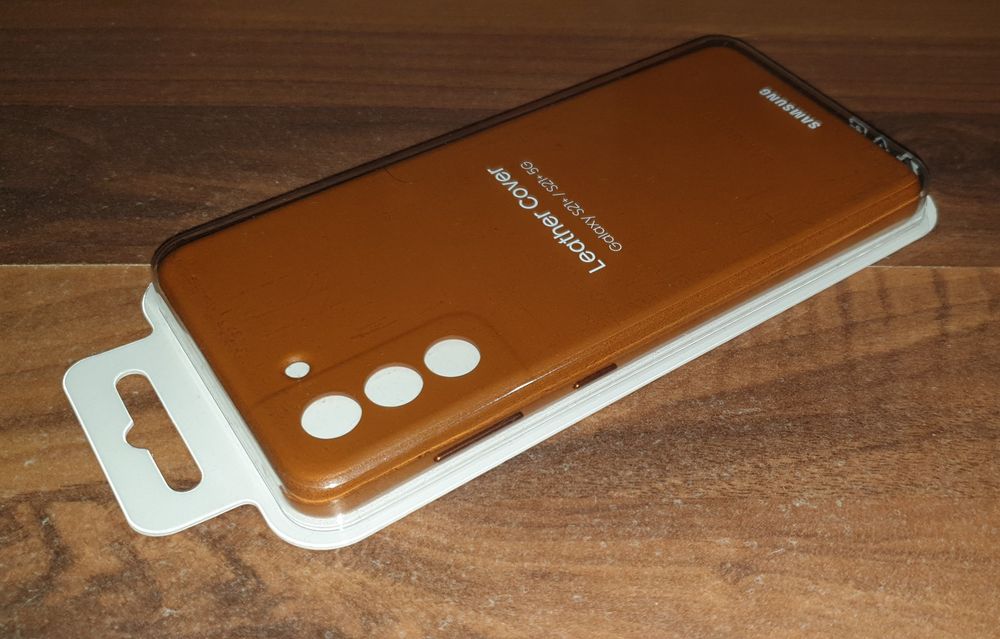 Husa piele originala Samsung Leather Cover S21 Plus S21+ 5G G996