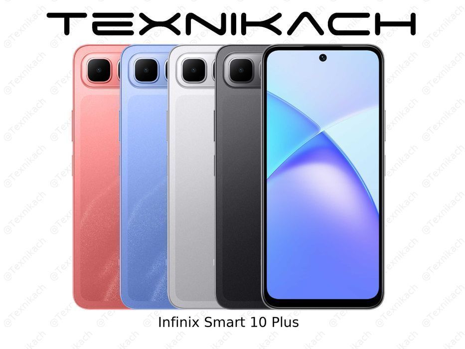 Новый • Infinix Smart 10 Plus • Доставка