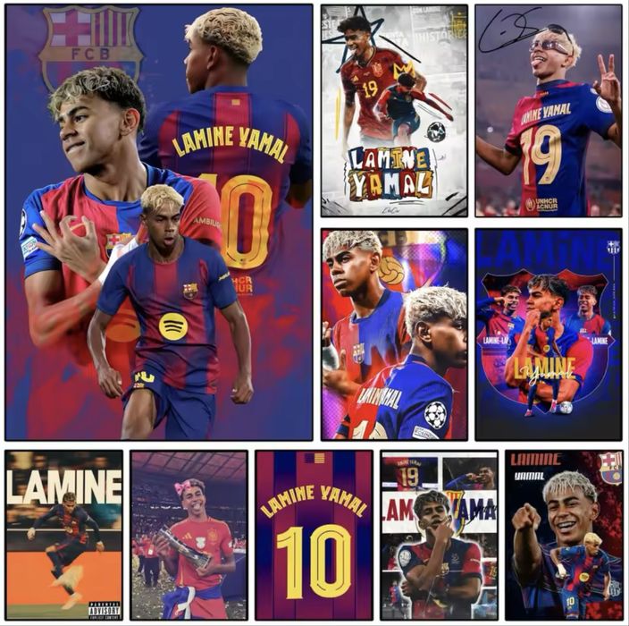Футболен екип Ламин Яамал/Lamin Yamal football ekip