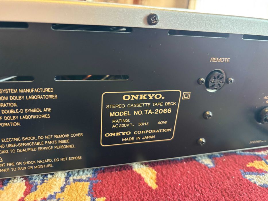 casetofon deck Onkyo TA-2066
