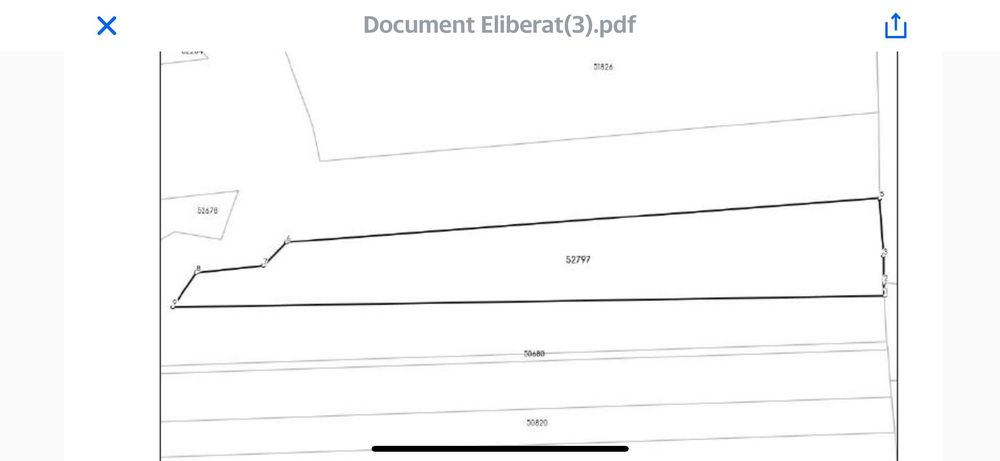 Teren de vânzare – sat Ocheșești, com. Corbița, jud. Vrancea 1,09 ha