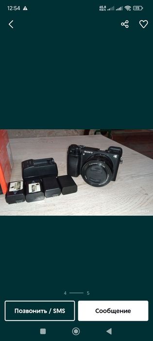 Продается фотоаппарат SONY 6300