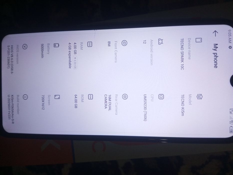 Tecno spark 10c 2022