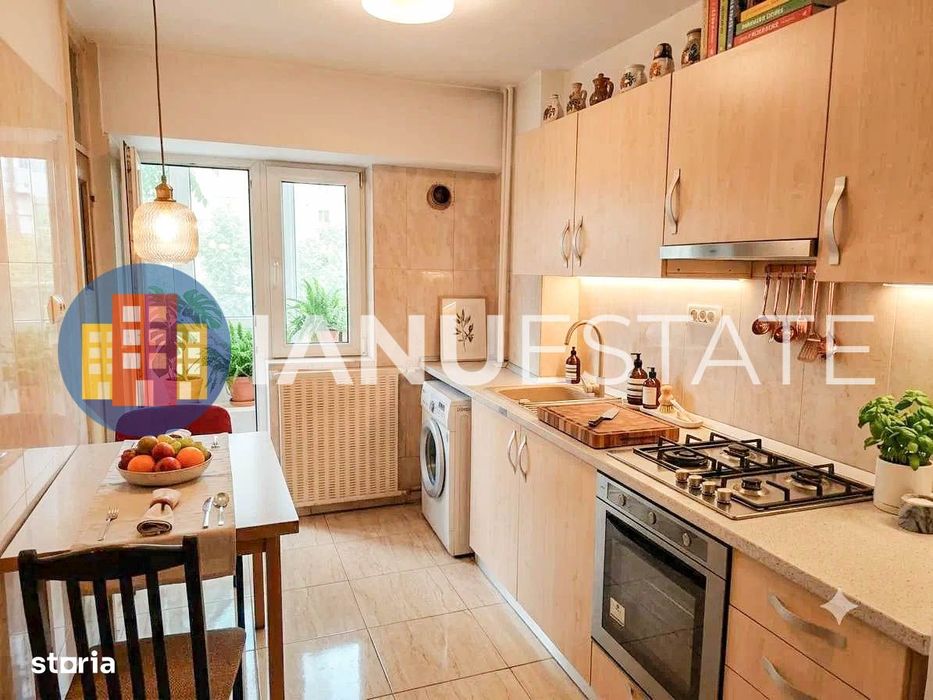 Piata Muncii 10` Metrou Calea Calarasi Decebal Traian Renovat Spatios