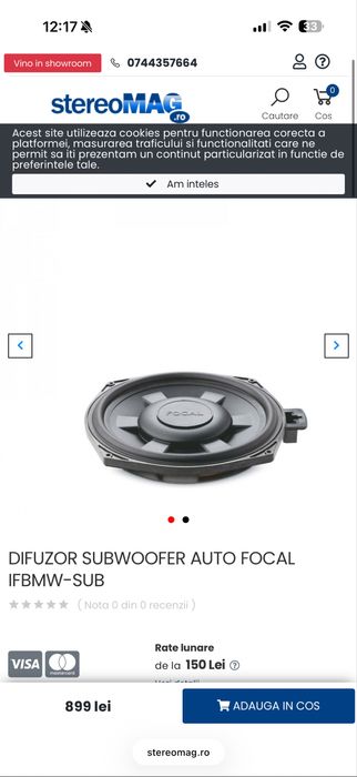 Subwoofere dedicate bmw focal
