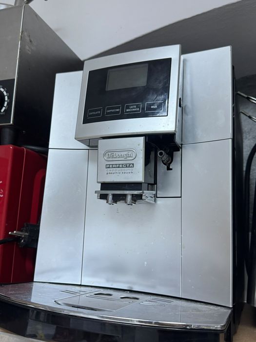 New, unused coffee machine in
