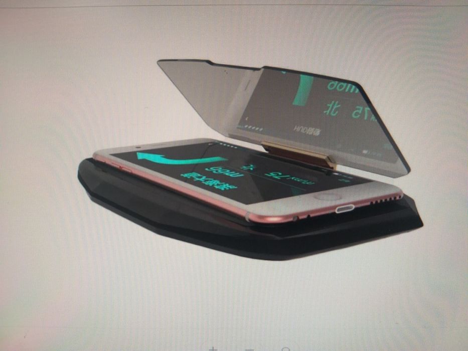 Suport auto telefon tip Head Up Display pentru Gps si Multimedia