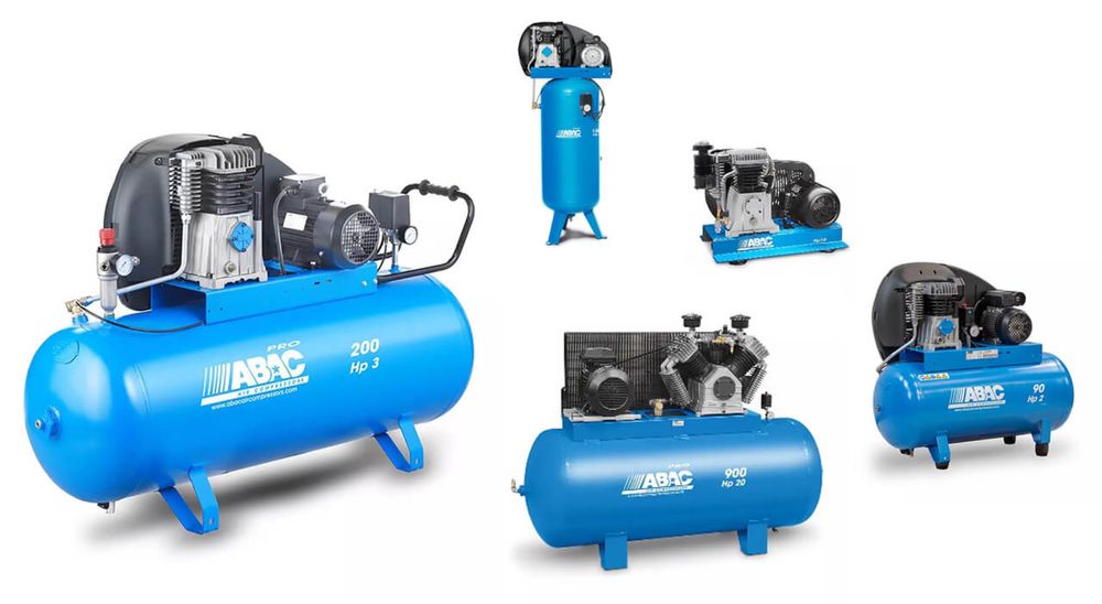 Compresor cu Piston 500l ABAC /10HP / 7,5kw / 11Bar/ Compresoare aer