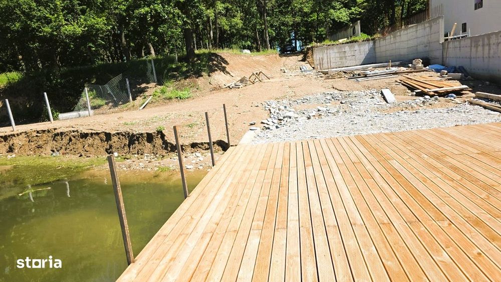 Teren de vânzare cu ponton la râul Olt – Verguleasa, județul Olt