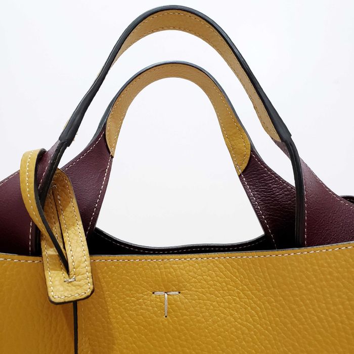 TODS APA Timeless Small Leather Bag Оригинална Дамска Кожена Чанта 42см
