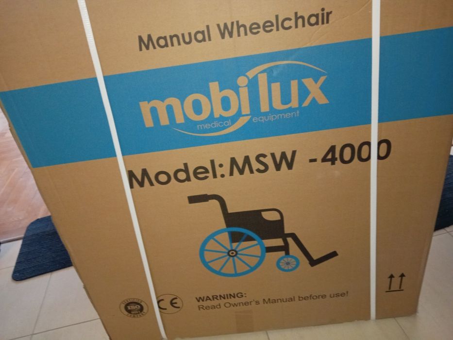 Инвалидна Рингова количка сгъваема нова