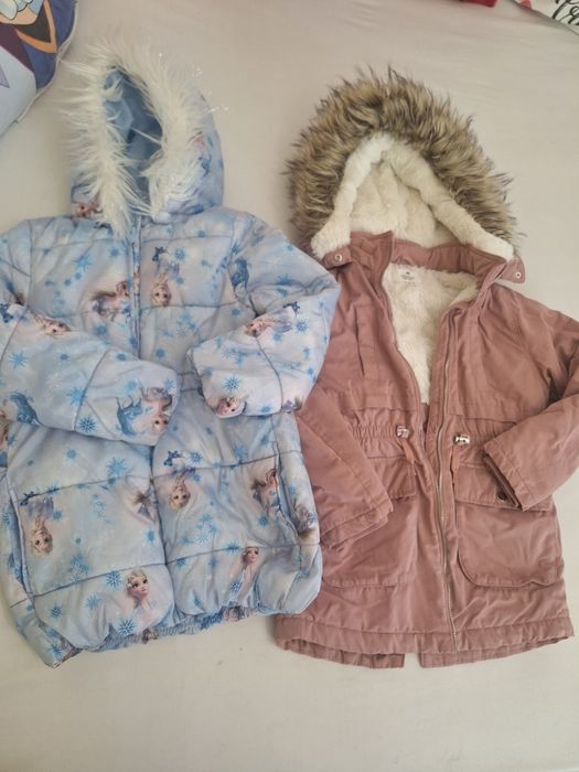 Зимни якета размер 128-134 см.