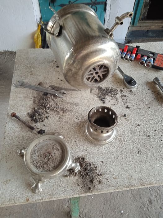 Ремонт самоваров Реставрация самовара