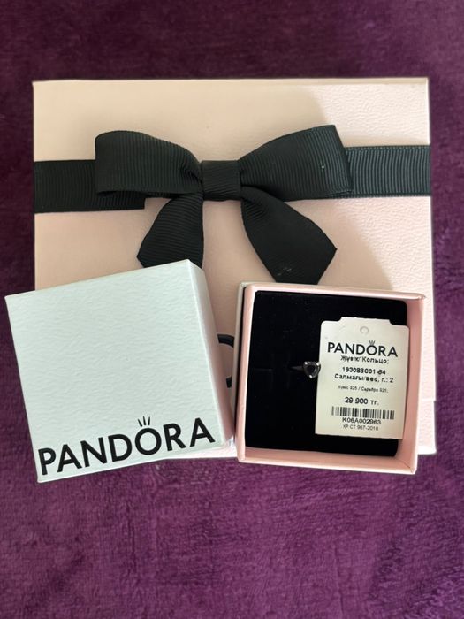 Pandora, украшение,кольцо