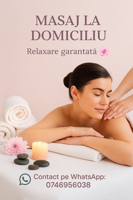 MASAJ la domiciliu