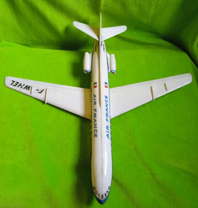Модель самолёта ГДР, Air France,Caravelle. 33 см